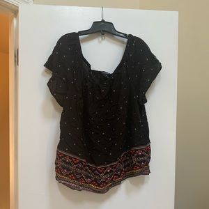 Torrid off the shoulder shirt